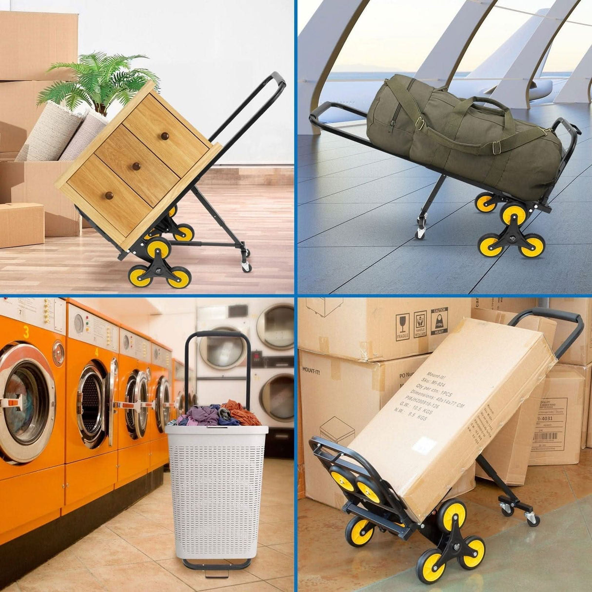 Stair Climber Hand Truck Hand Truck - Stair Climber Hand Truck - Mount-It! - MI-924