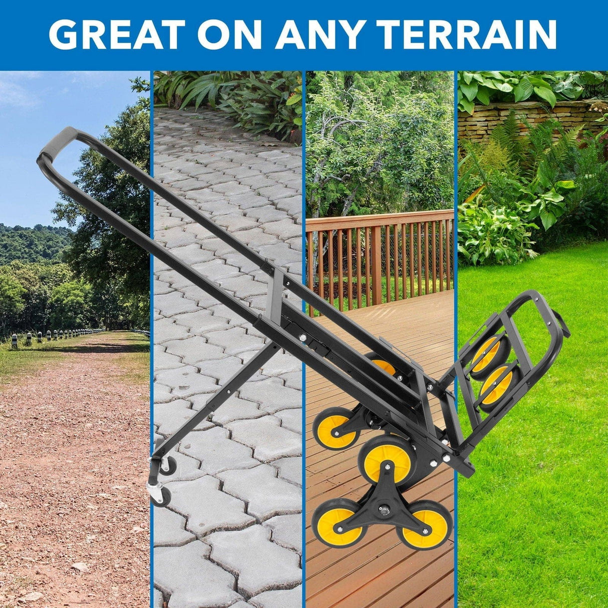 Stair Climber Hand Truck Hand Truck - Stair Climber Hand Truck - Mount-It! - MI-924