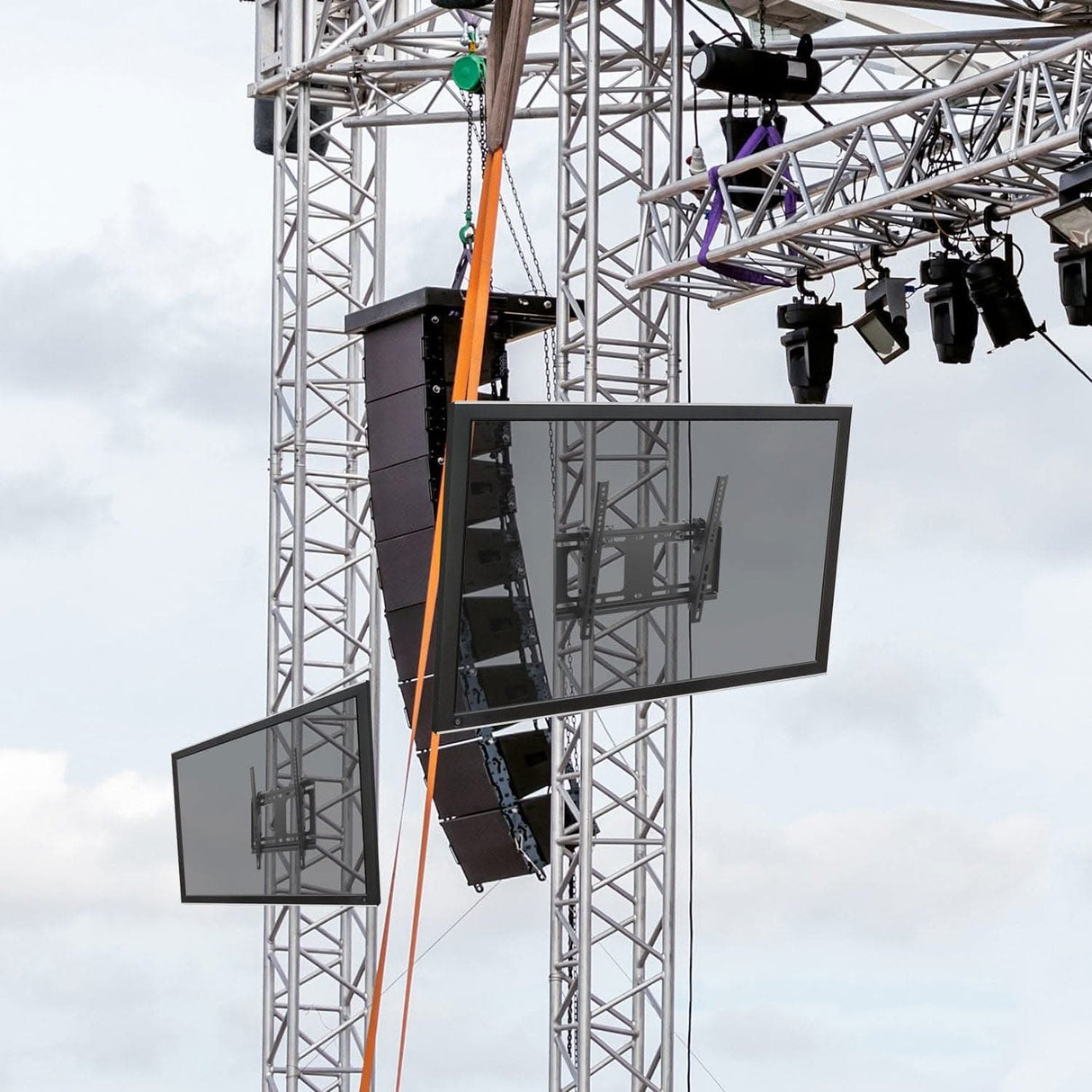 TV Truss Mount with Quick Release TV Mount - TV Truss Mount with Quick Release - Mount-It! - MI-374