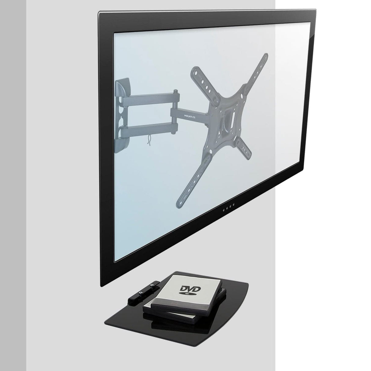TV Wall Mount and AV Shelf Combo TV Mount - TV Wall Mount and AV Shelf Combo - Mount-It! - MI-894