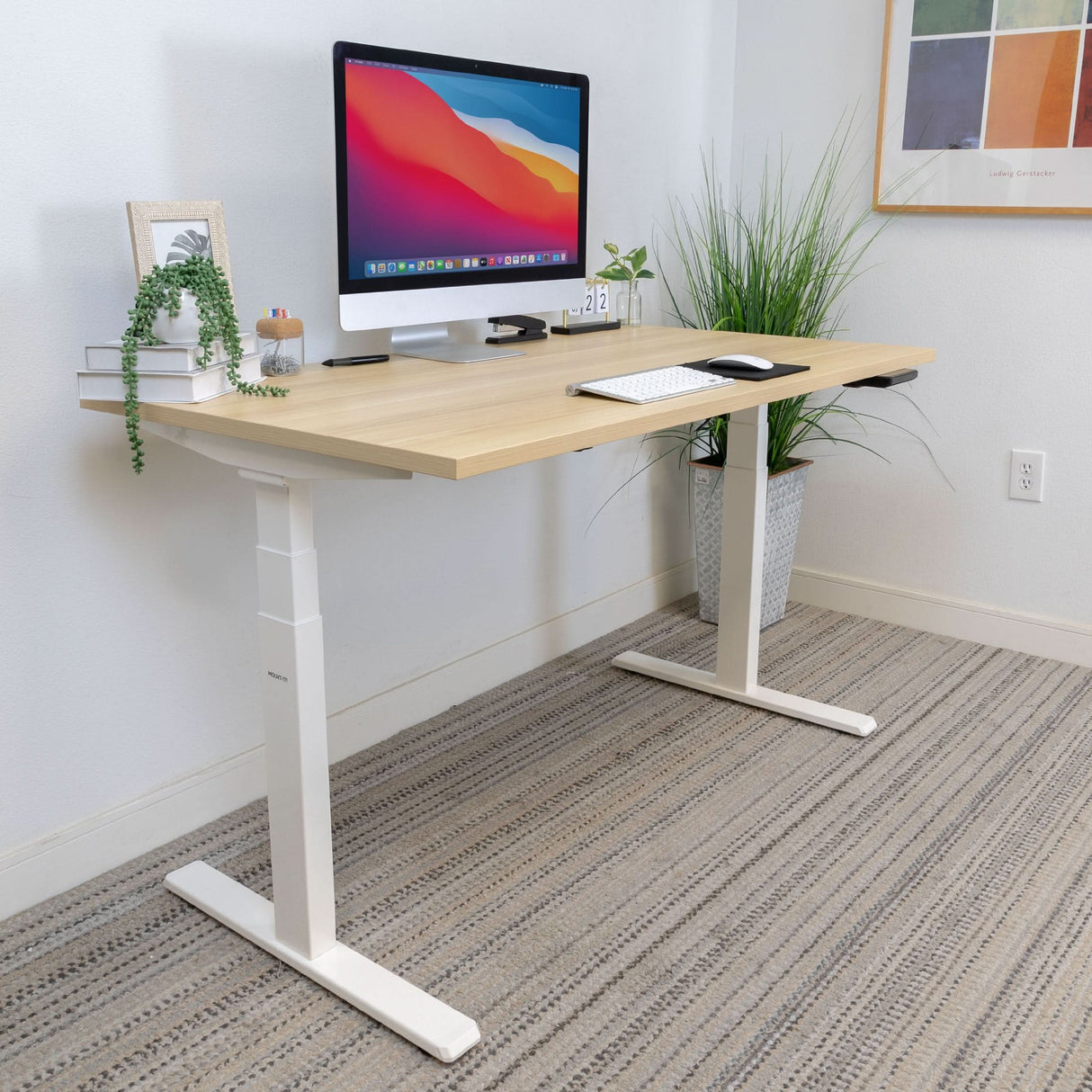 Ultimate Dual Motor Electric Standing Desk with 55" Tabletop Ultimate Dual Motor Electric Standing Desk with 55" Tabletop