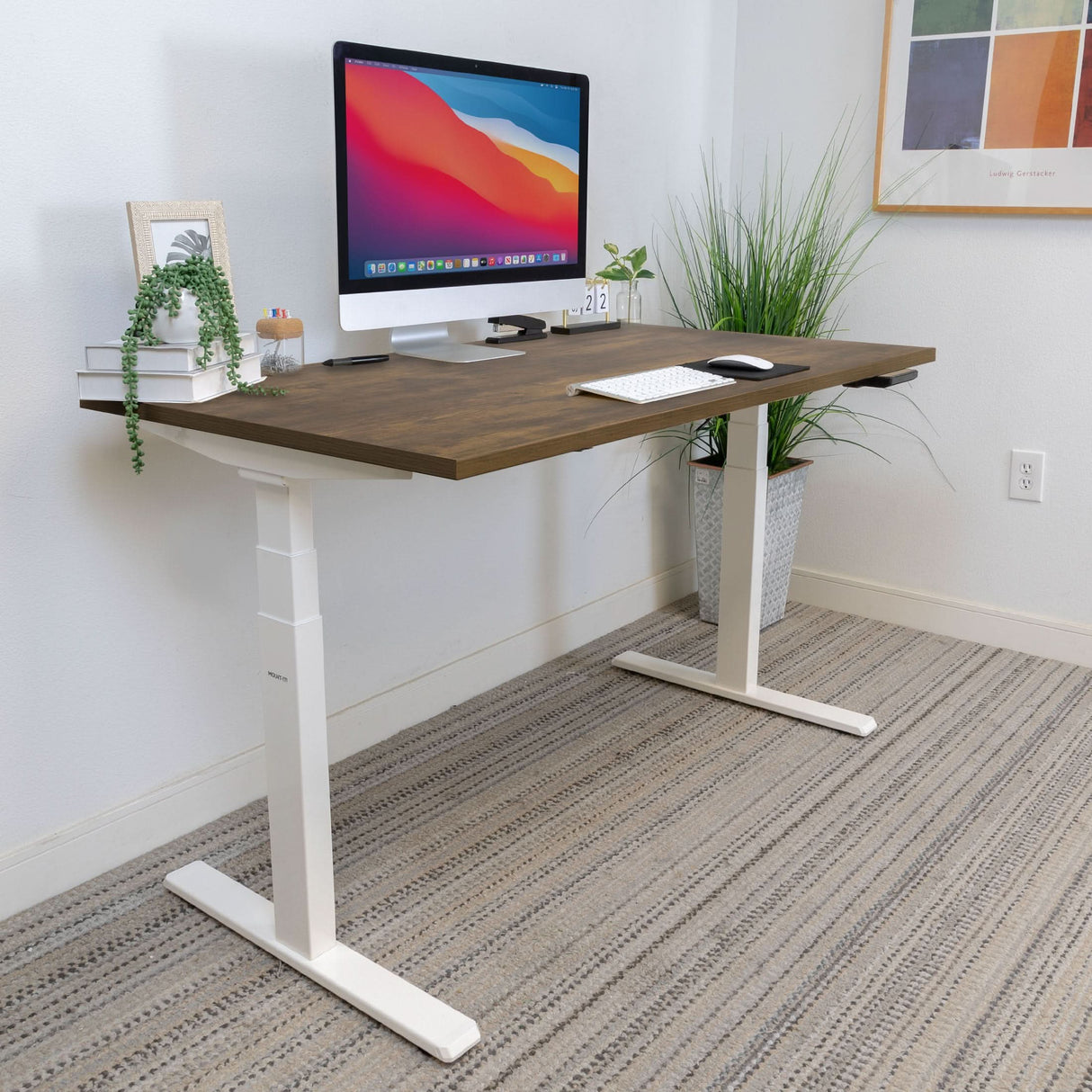 Ultimate Dual Motor Electric Standing Desk with 55" Tabletop Ultimate Dual Motor Electric Standing Desk with 55" Tabletop
