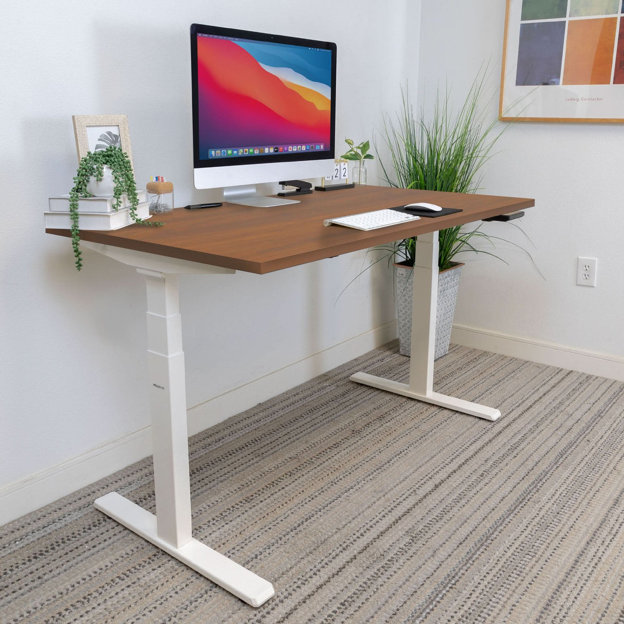 Ultimate Dual Motor Electric Standing Desk with 55" Tabletop Ultimate Dual Motor Electric Standing Desk with 55" Tabletop