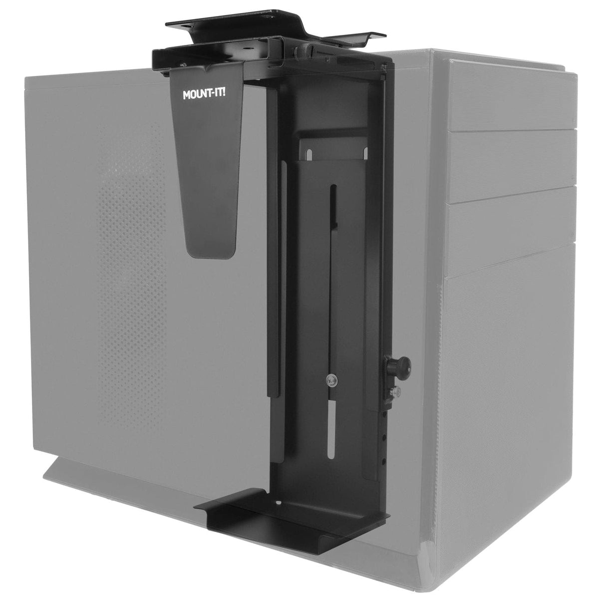 Under Desk CPU / Computer Tower Mount CPU Holder - Under Desk CPU / Computer Tower Mount - Mount-It! - MI-7150