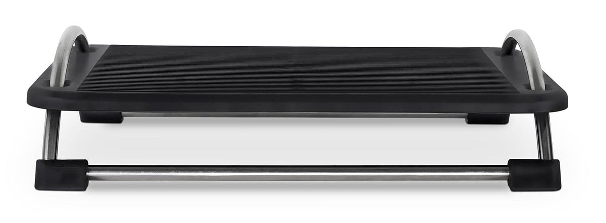 Under Desk Ergonomic Footrest - Black Footrests - Under Desk Ergonomic Footrest - Black - Mount-It! - MI-7803