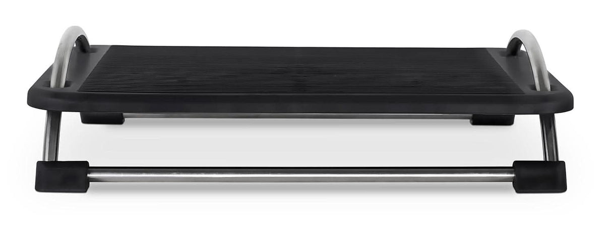 Under Desk Ergonomic Footrest - Black Footrests - Under Desk Ergonomic Footrest - Black - Mount-It! - MI-7803