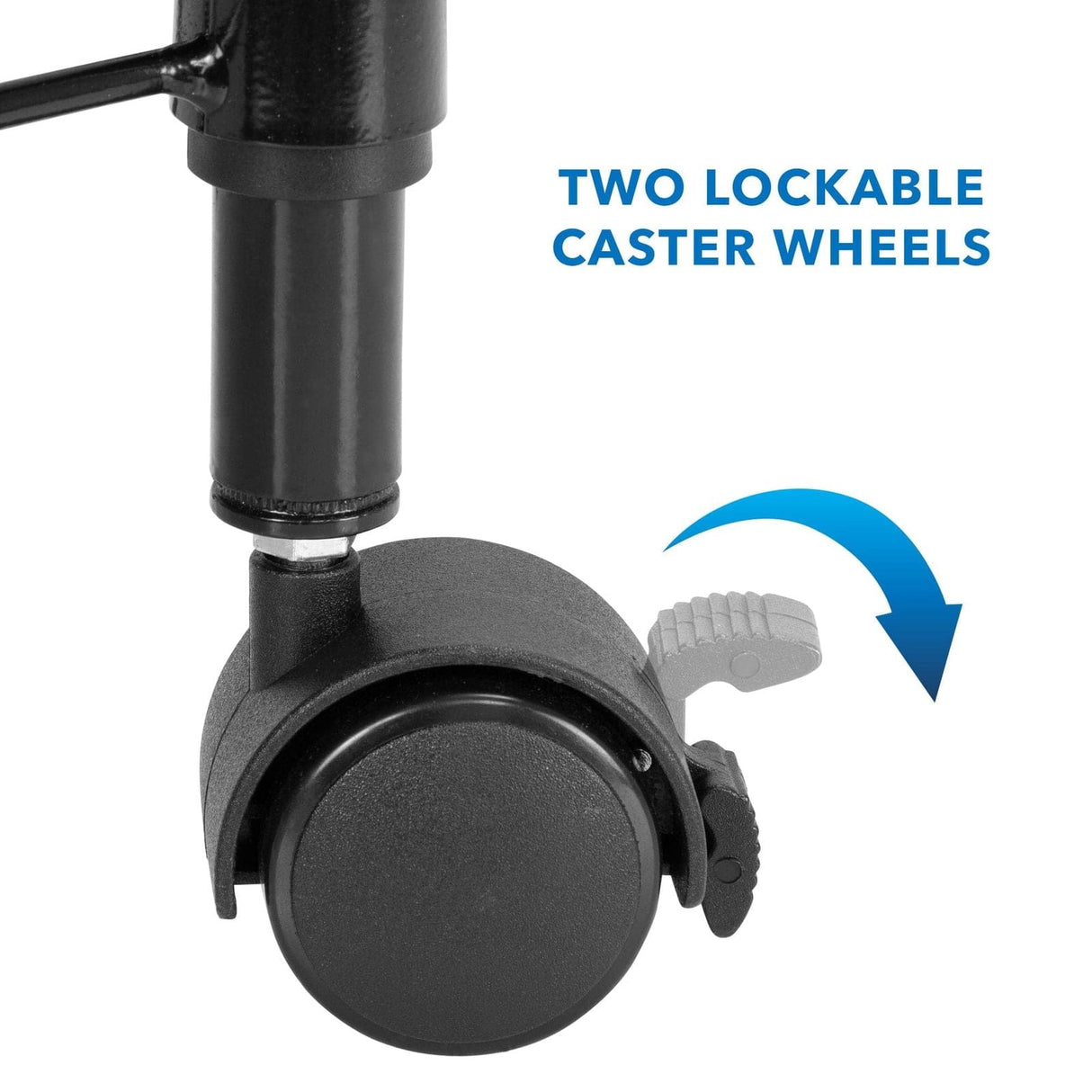 Under Desk Printer Stand with Wheels Printer Stand - Under Desk Printer Stand with Wheels - Mount-It! - MI-7857