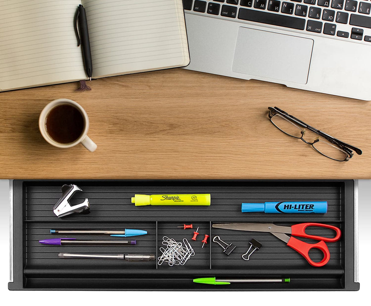 Under Desk Slide Out Pencil Drawer Desk Accessories - Under Desk Slide Out Pencil Drawer - Mount-It! - MI-7144