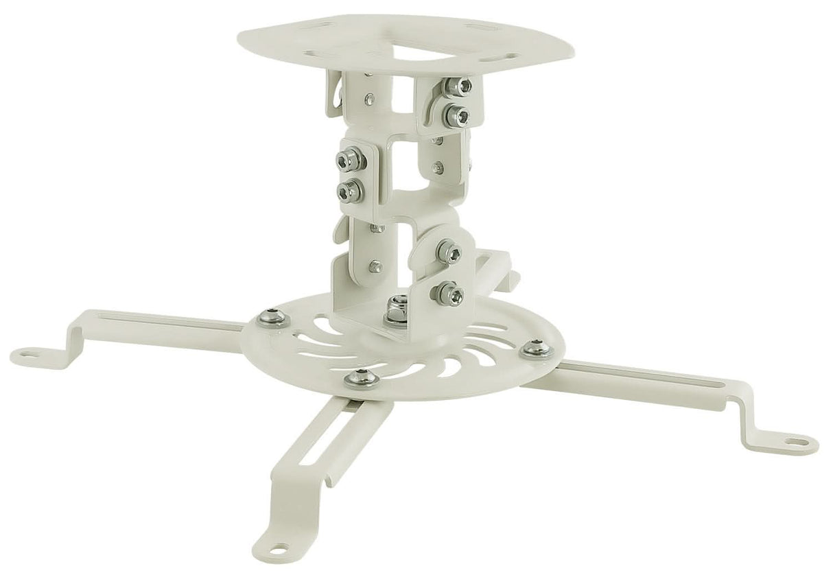 Universal Projector Ceiling Mount - White Projector Mount - Universal Projector Ceiling Mount - White - Mount-It! - MI-606S