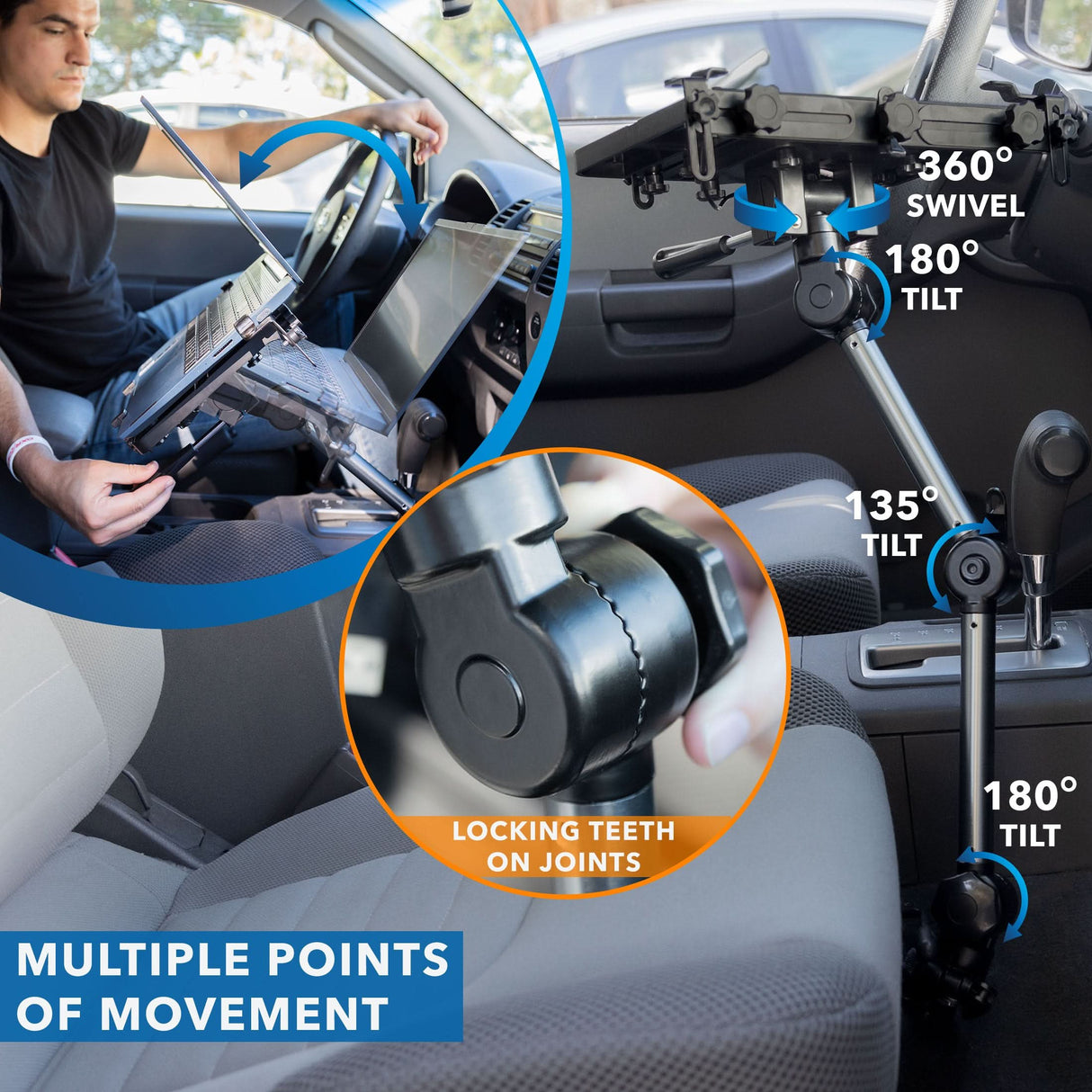 Vehicle Laptop Mount Laptop Mount - Vehicle Laptop Mount - Mount-It! - MI-427
