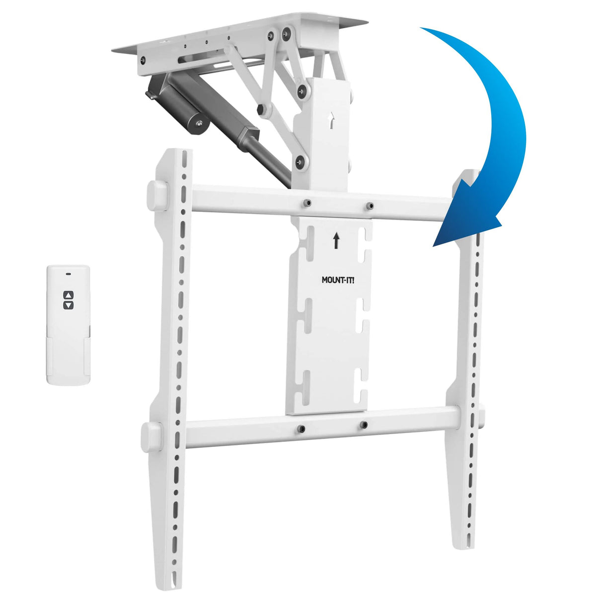 Motorized Ceiling TV Mount White TV Mount - Motorized Ceiling TV Mount - Mount-It! - MI-4226WHT