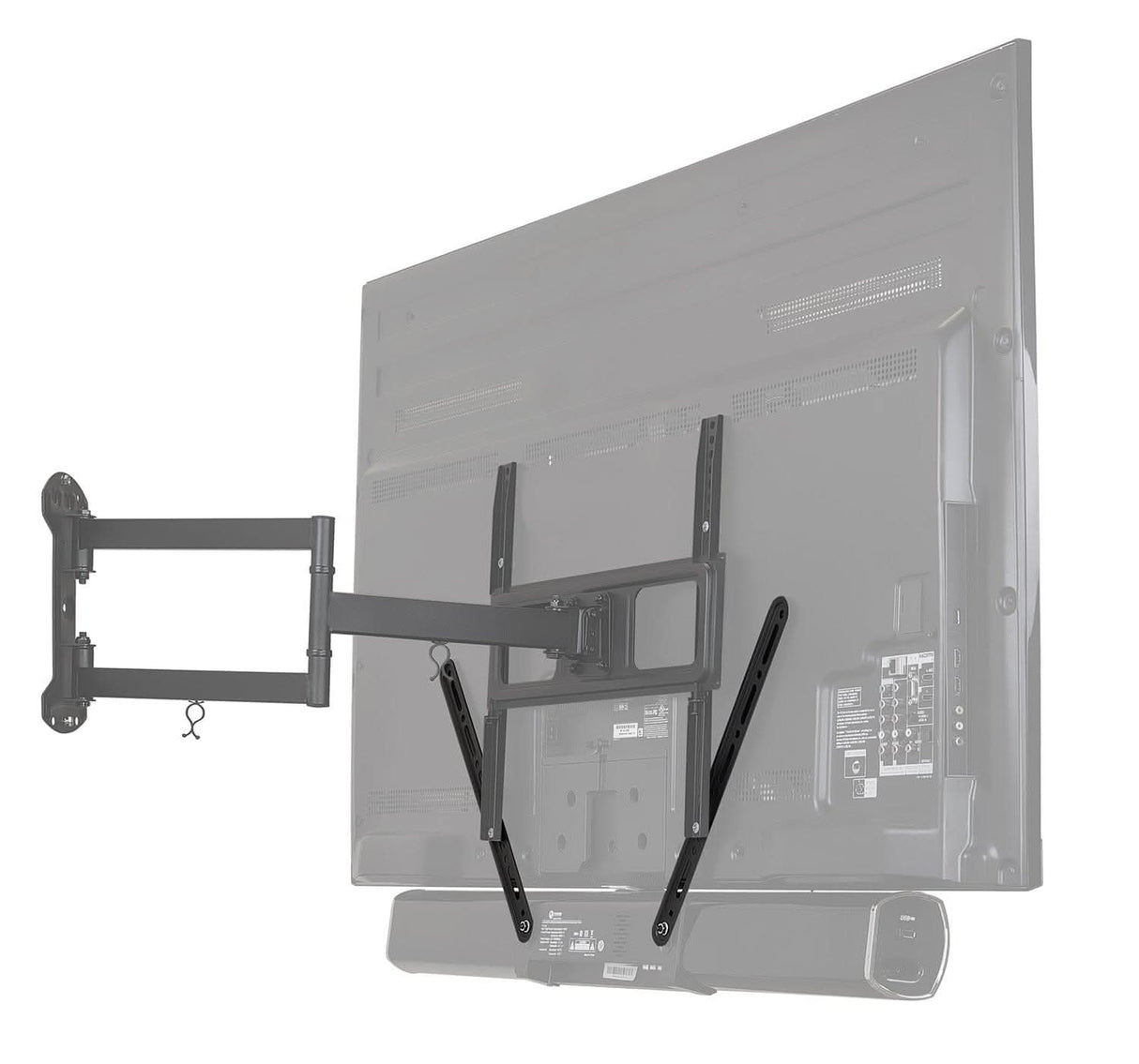 Universal Sound Bar TV Mounting Bracket Speaker Mount - Universal Sound Bar TV Mounting Bracket - Mount-It! - MI-SB41