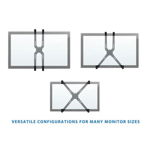 Monitor Vesa Adapters - Universal VESA Adapter Mounting Kit - Mount-It! - MI-9000 Monitor Vesa Adapters - Universal VESA Adapter Mounting Kit - Mount-It! - MI-9000