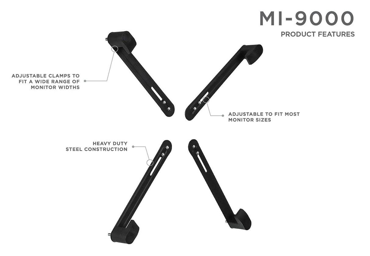 Universal VESA Adapter Mounting Kit Monitor Vesa Adapters - Universal VESA Adapter Mounting Kit - Mount-It! - MI-9000