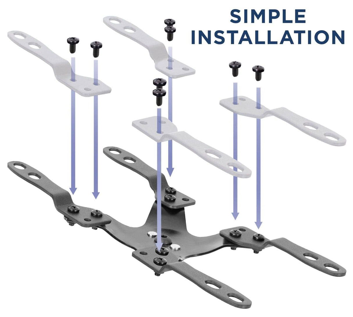 VESA Mount Adapter Kit Monitor Vesa Adapters - VESA Mount Adapter Kit - Mount-It! - MI-788