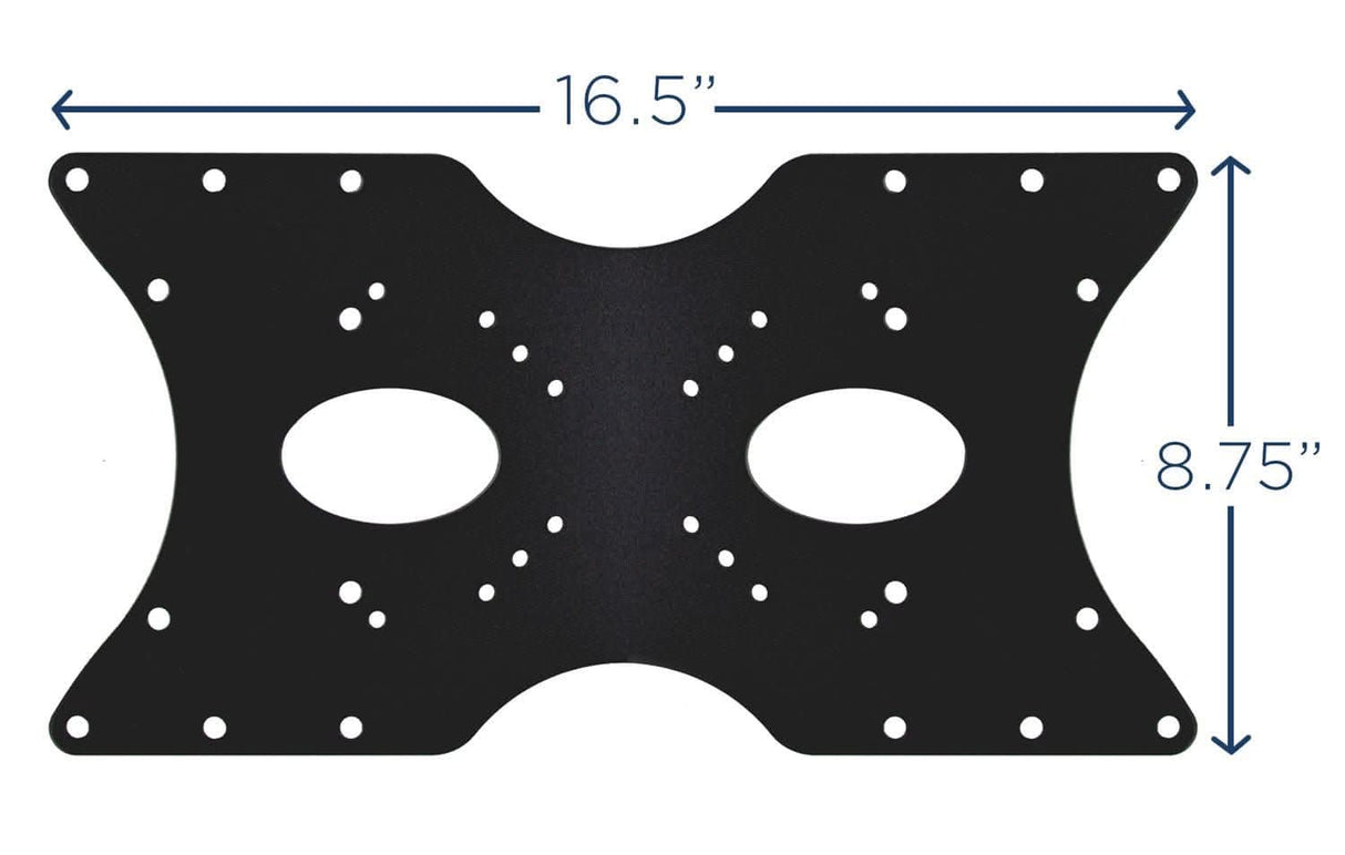VESA Mount Adapter Plate - 400x200 Monitor Vesa Adapters - VESA Mount Adapter Plate - Mount-It! - MI-782