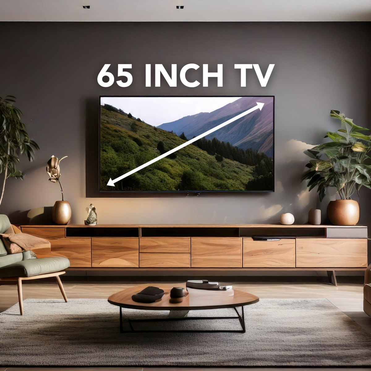 Dimensions of a 65 Inch TV | Blog | Mount-It!