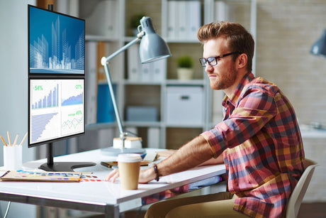 Where to Put a Vertical Monitor Mount for PC - Mount-It!