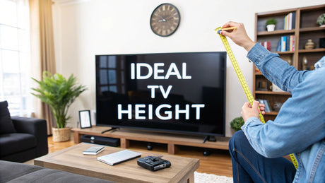 Find Your Ideal TV Mounting Height
