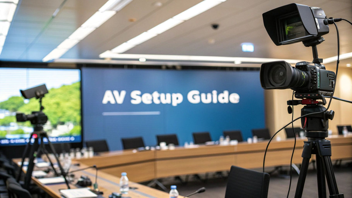 A Modern Guide to Conference Room AV Setup – Mount-It!