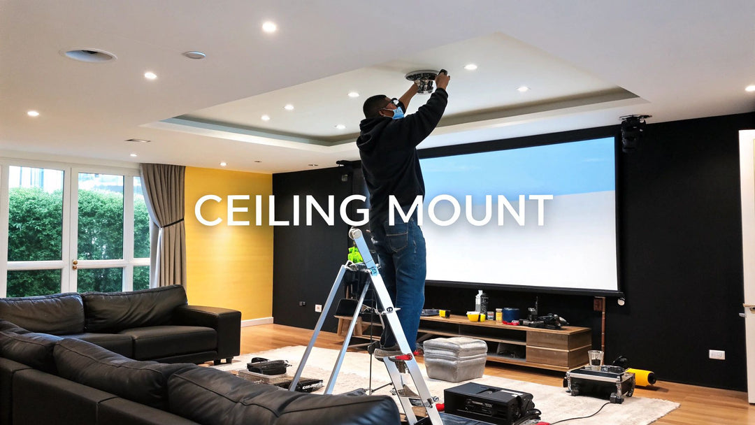 Overhead Projector Installation A Guide to Ceiling Mount Projector Installation – Mount-It!