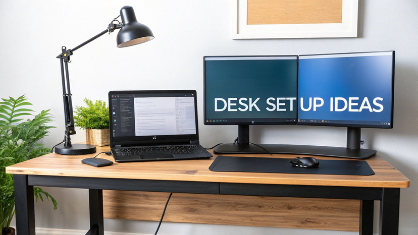 Top Office Desk Setup Ideas to Boost Productivity in 2025 - Mount-It!