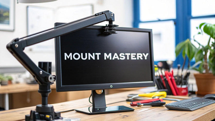 How to Mount a Monitor: The Complete Setup Success Guide