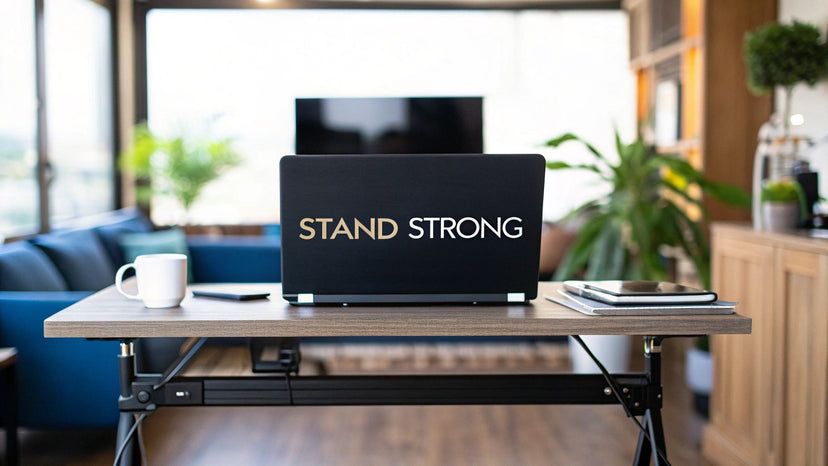 How to Use Standing Desk: Tips for Better Health & Comfort - Mount-It!