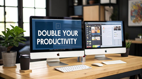 Top Benefits of Dual Monitors for Your Productivity - Mount-It!