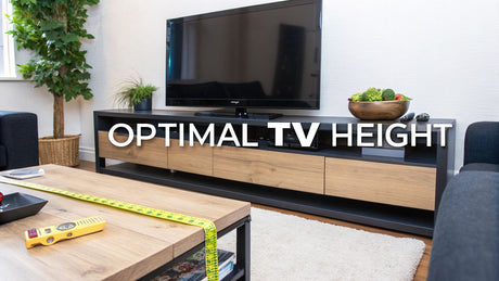 Optimal TV Height Guide: Transform Your Viewing Experience - Mount-It!