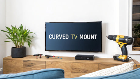 Choosing Your Curved TV Wall Mount - Mount-It!
