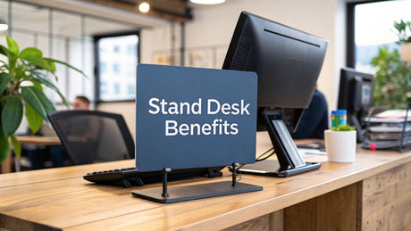 Unlock Standing Desk Health Benefits at Work - Mount-It!