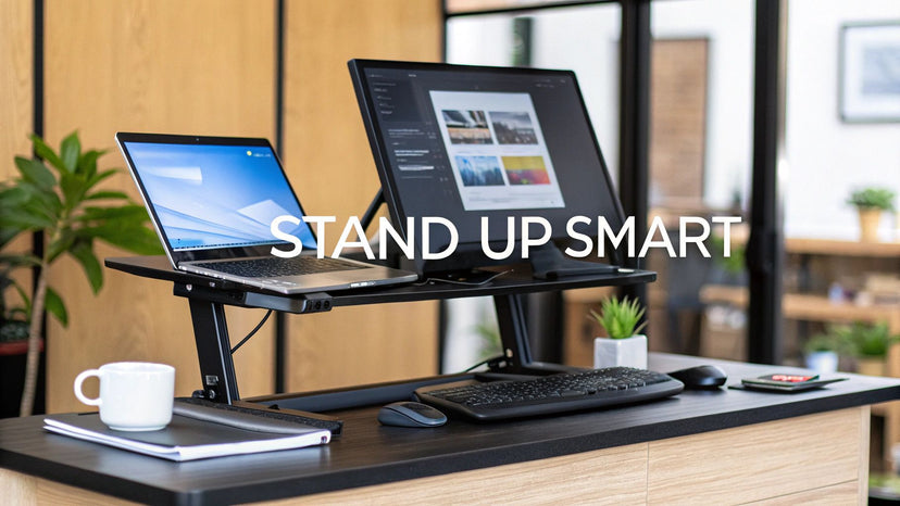 Finding the Best Standing Desk Converters of 2025 - Mount-It!