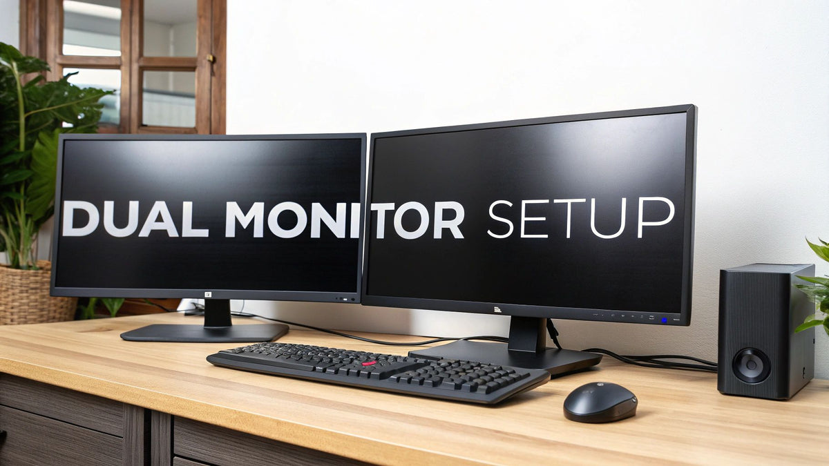 Transform Your Workspace: The Monitor Setup That Sparks Joy