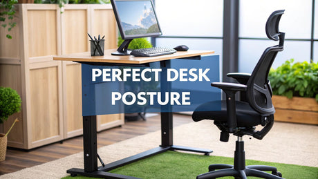 8 Essential Ways to Improve Posture at Desk in 2025 - Mount-It!