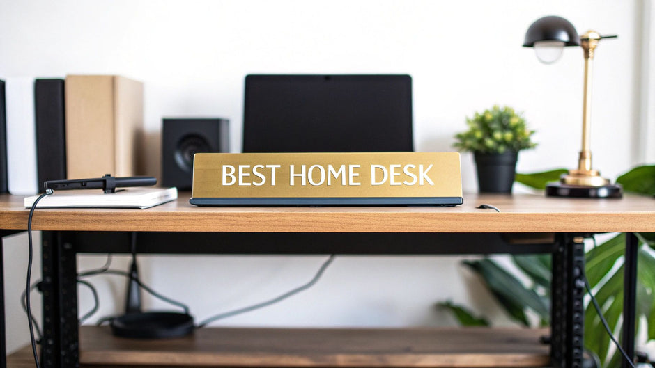Finding the Best Home Office Desk for Your Space