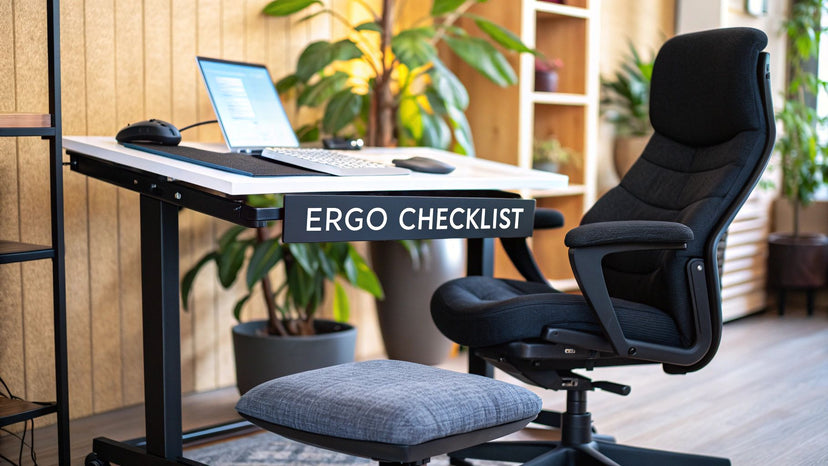 Office Ergonomics Checklist for a Healthier Workspace - Mount-It!