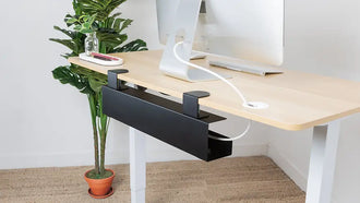 Under desk cable management