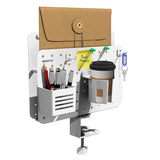 Desk Accessories - 360° Rotating Pegboard and Organizer with Accessories - Mount-It! -