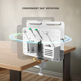 Desk Accessories - 360° Rotating Pegboard and Organizer with Accessories - Mount-It! -