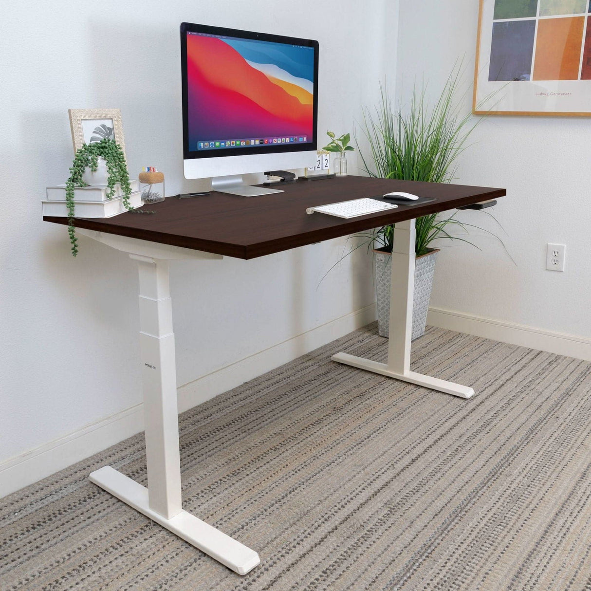Tabletop - 55" Tabletop for Sit-Stand Desk - Mount-It! -