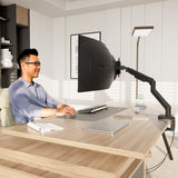Heavy-Duty Monitor Mount with Gas Spring Arm