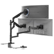 Heavy-Duty Triple Monitor Mount with Gas Spring Arms