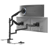 Heavy-Duty Triple Monitor Mount with Gas Spring Arms