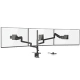 Heavy-Duty Triple Monitor Mount with Gas Spring Arms