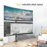 Vertical Stacking Dual Monitor Mount - Image 3 - Mount-It!