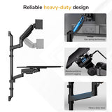 Heavy-Duty Wall Workstation