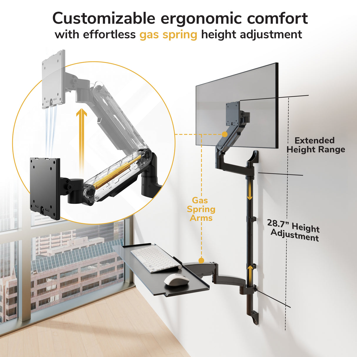 Heavy-Duty Wall Workstation