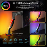 Monitor Mount with RGB Lighting