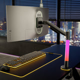 Monitor Mount with RGB Lighting